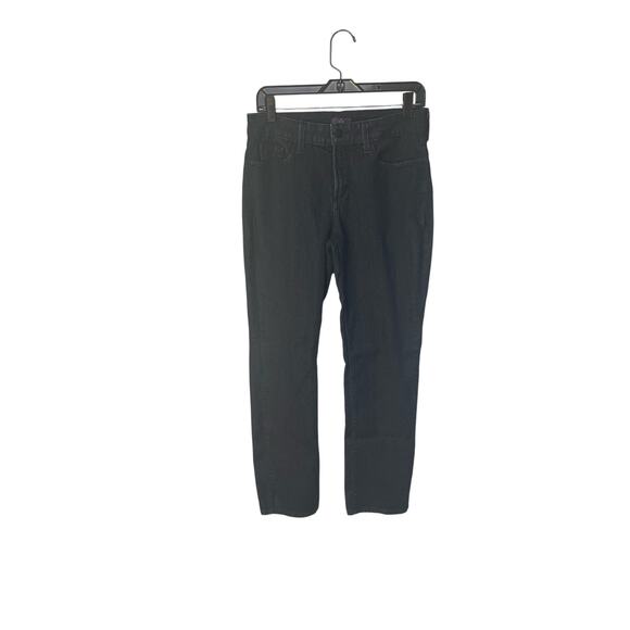 NYDJ dark wash blue skinny jeans slimming women's size 8 (waist 30") - Picture 1 of 6
